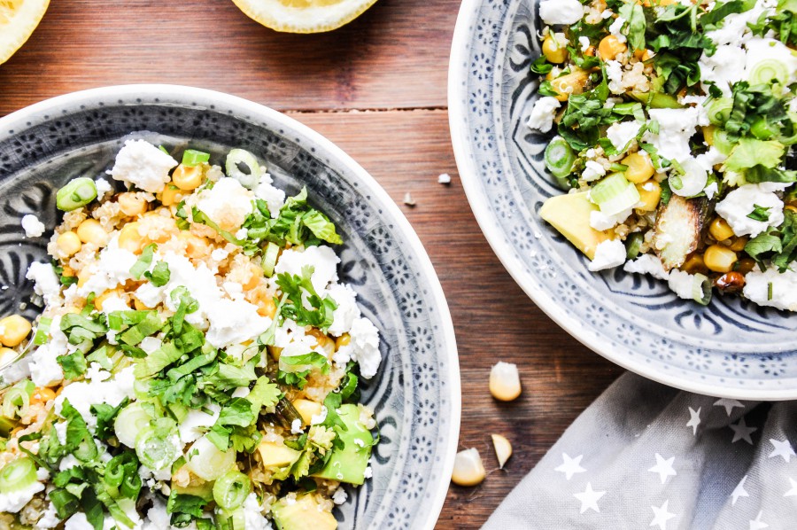 Tiny Spoon Rezepte - Quinoa-Mais-Salat