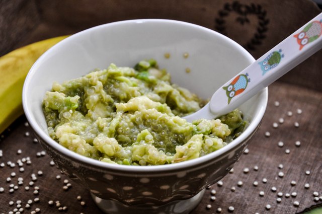 Avocado Banane Quinoa Brei