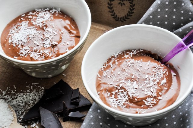Tiny Spoon Rezepte - Schoko-Kokos-Pudding
