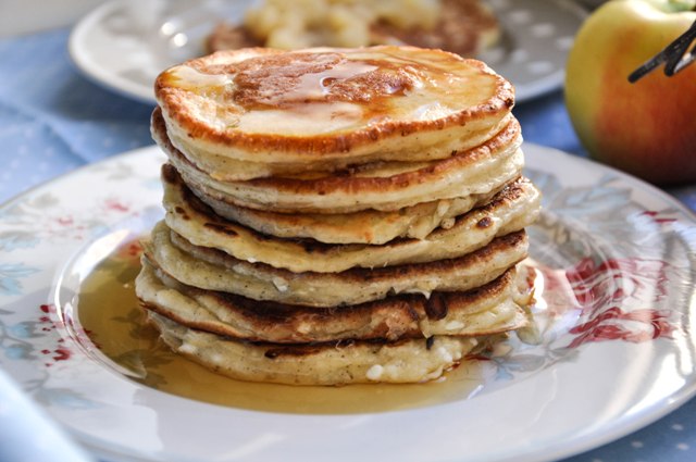 Hüttenkäse Pancakes