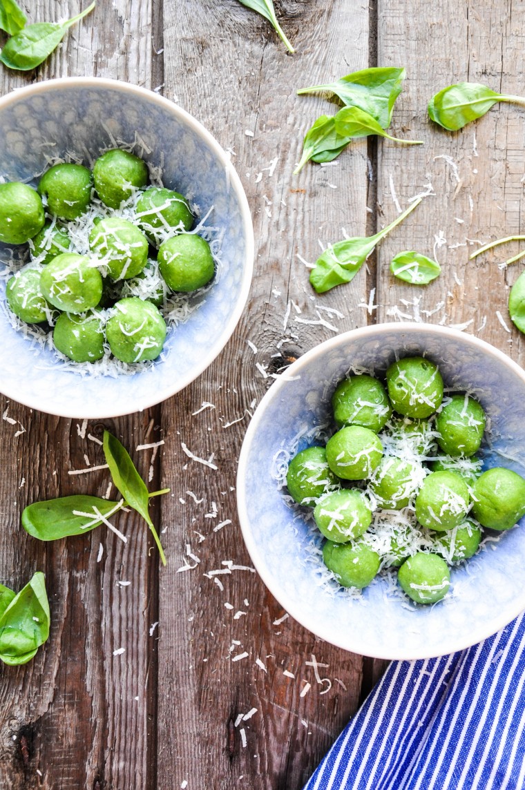 Tiny Spoon - Spinat Ricotta Gnocci