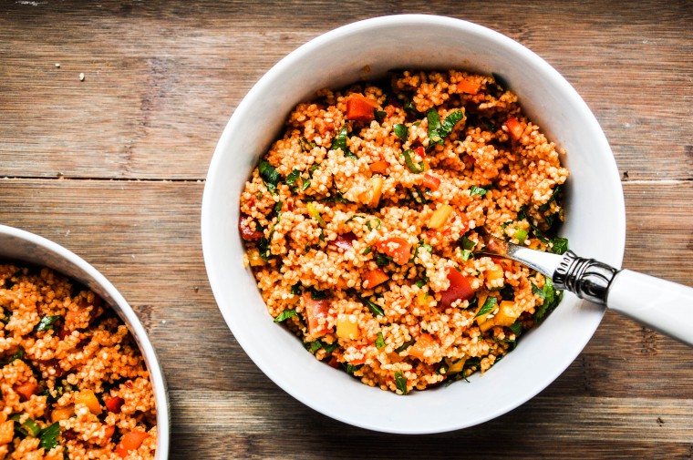 Tiny Spoon - Paprika-Couscous-Salat