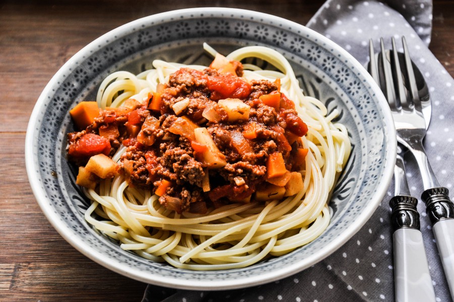 Tiny Spoon Rezepte - Spaghetti Bolognese