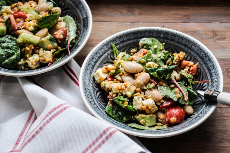 Tiny Spoon - Linsen-Bohnen-Salat