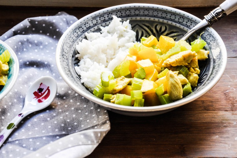 Tiny Spoon - Mango-Chicken-Curry