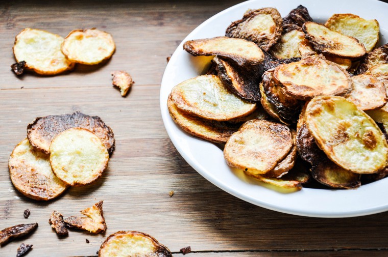 Tiny Spoon - Gebackene Kartoffelchips