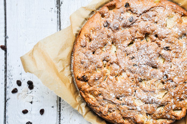 Tiny Spoon - Rustikaler Apfelkuchen mit Olivenöl