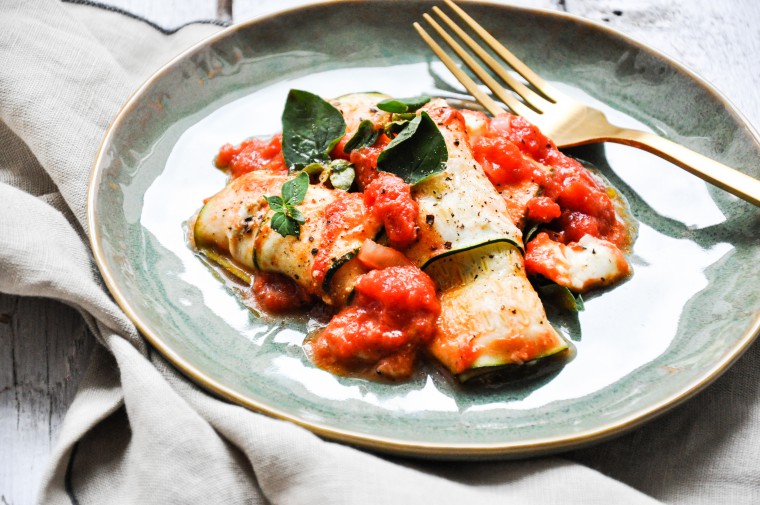 Tiny Spoon - Ricotta-Zucchini-Röllchen